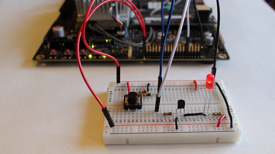 Interfacing GPIO on the Jetson TX1 with a breadboard