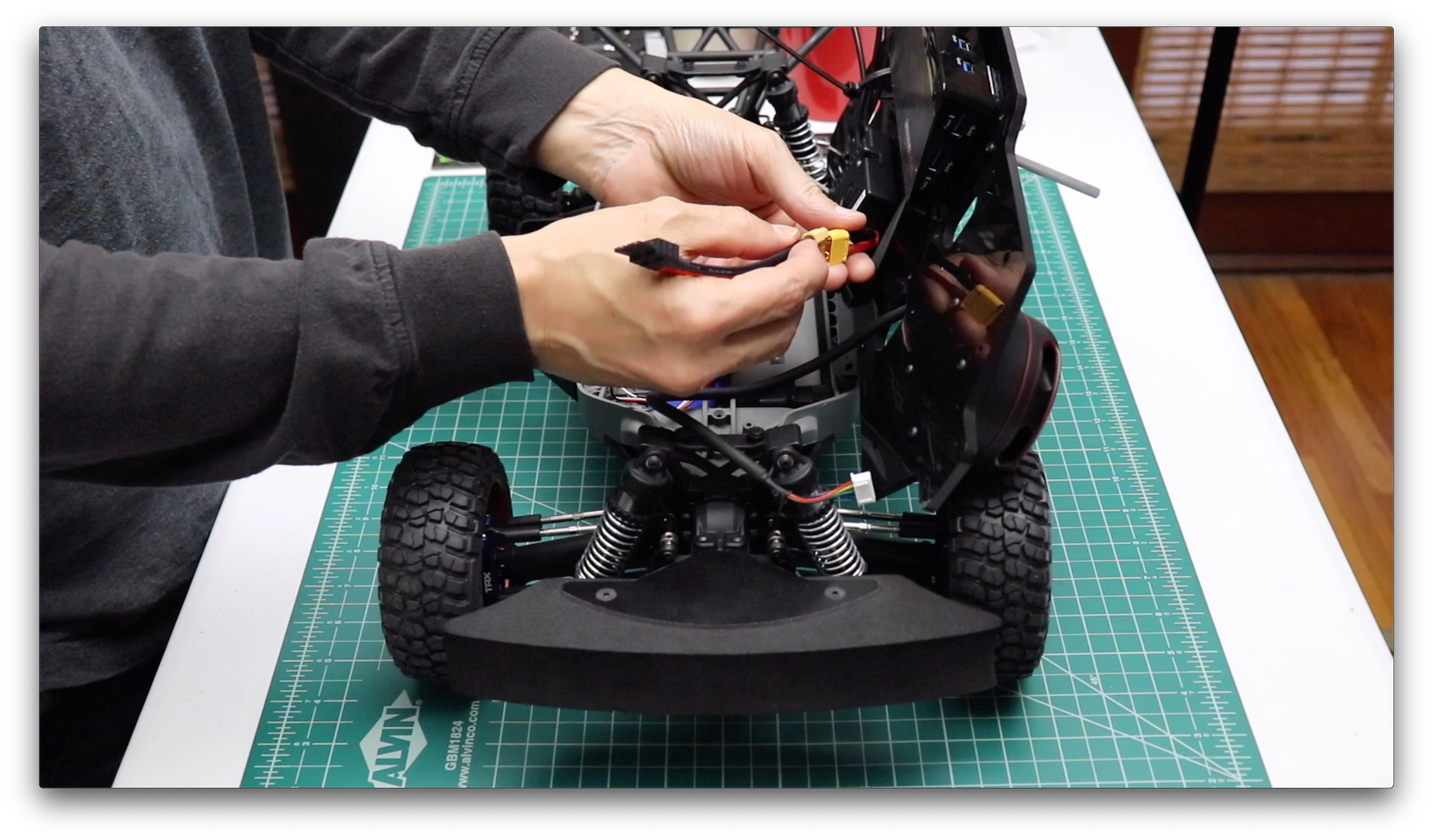 Attach Adapter Cable to ESC