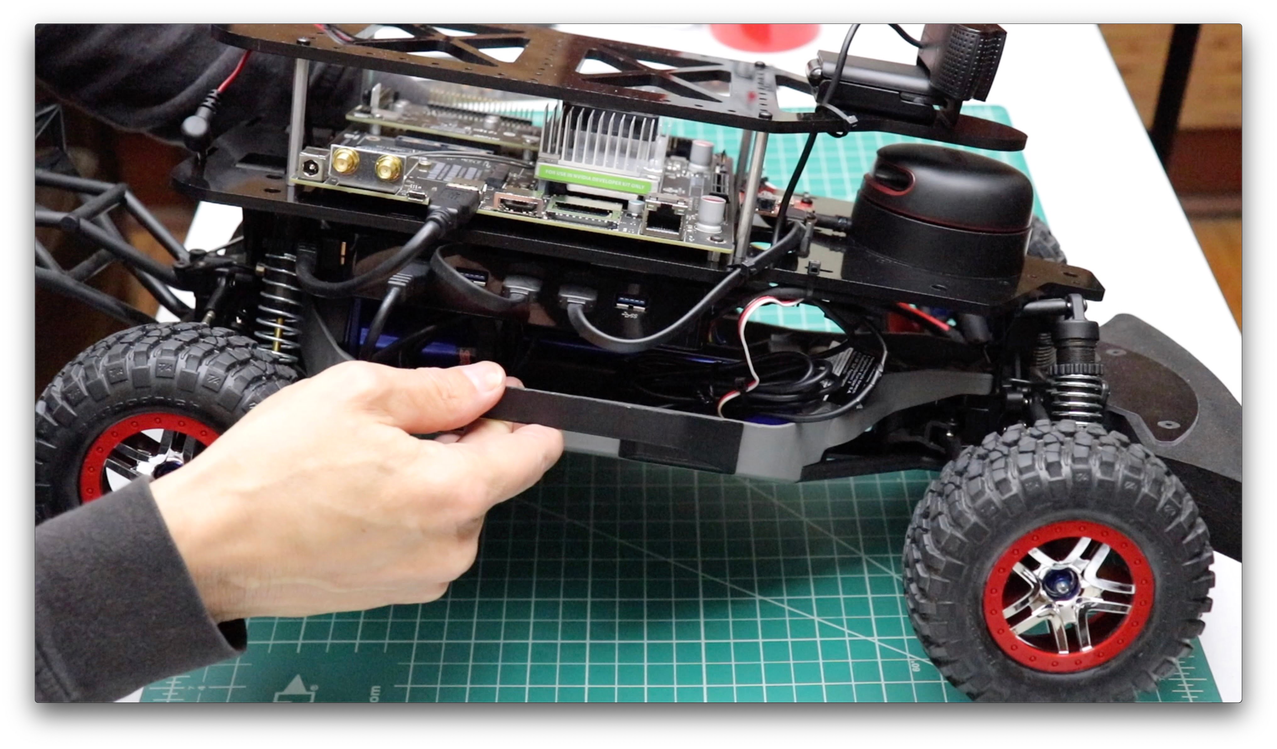 Completed Wiring Right Side