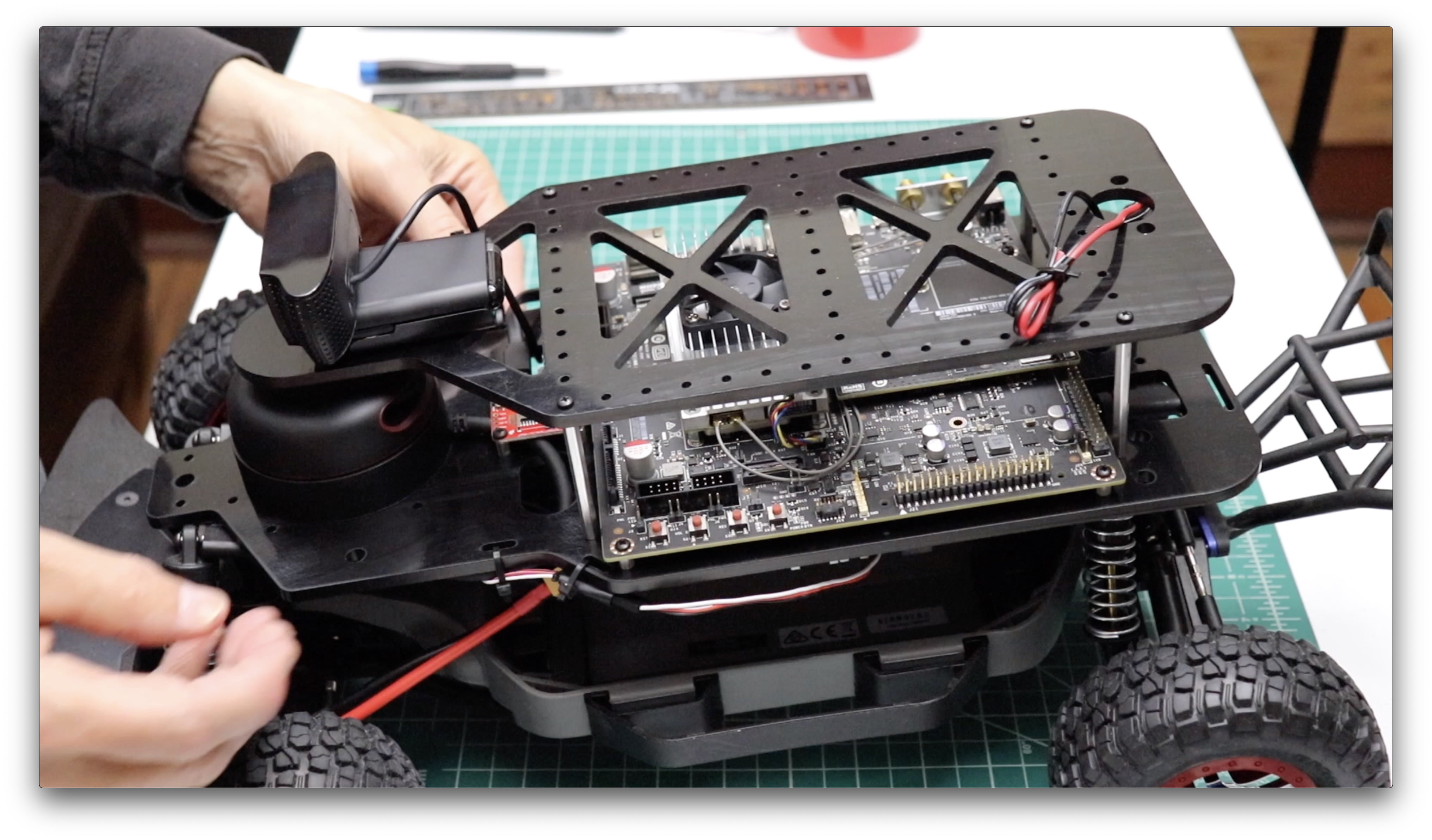 CompletedWiring Left Side