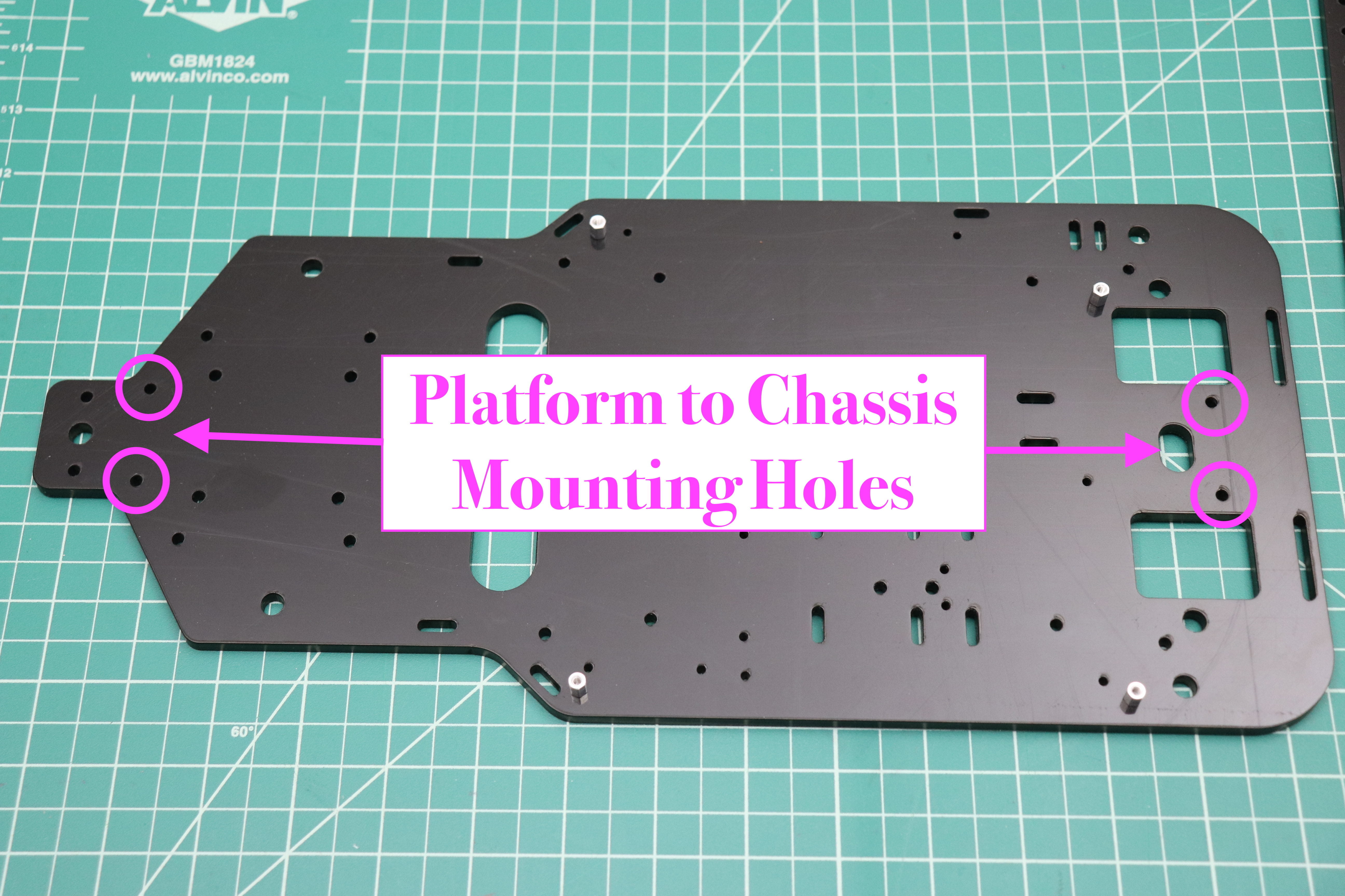 Platform To Chassis Mounting Holes