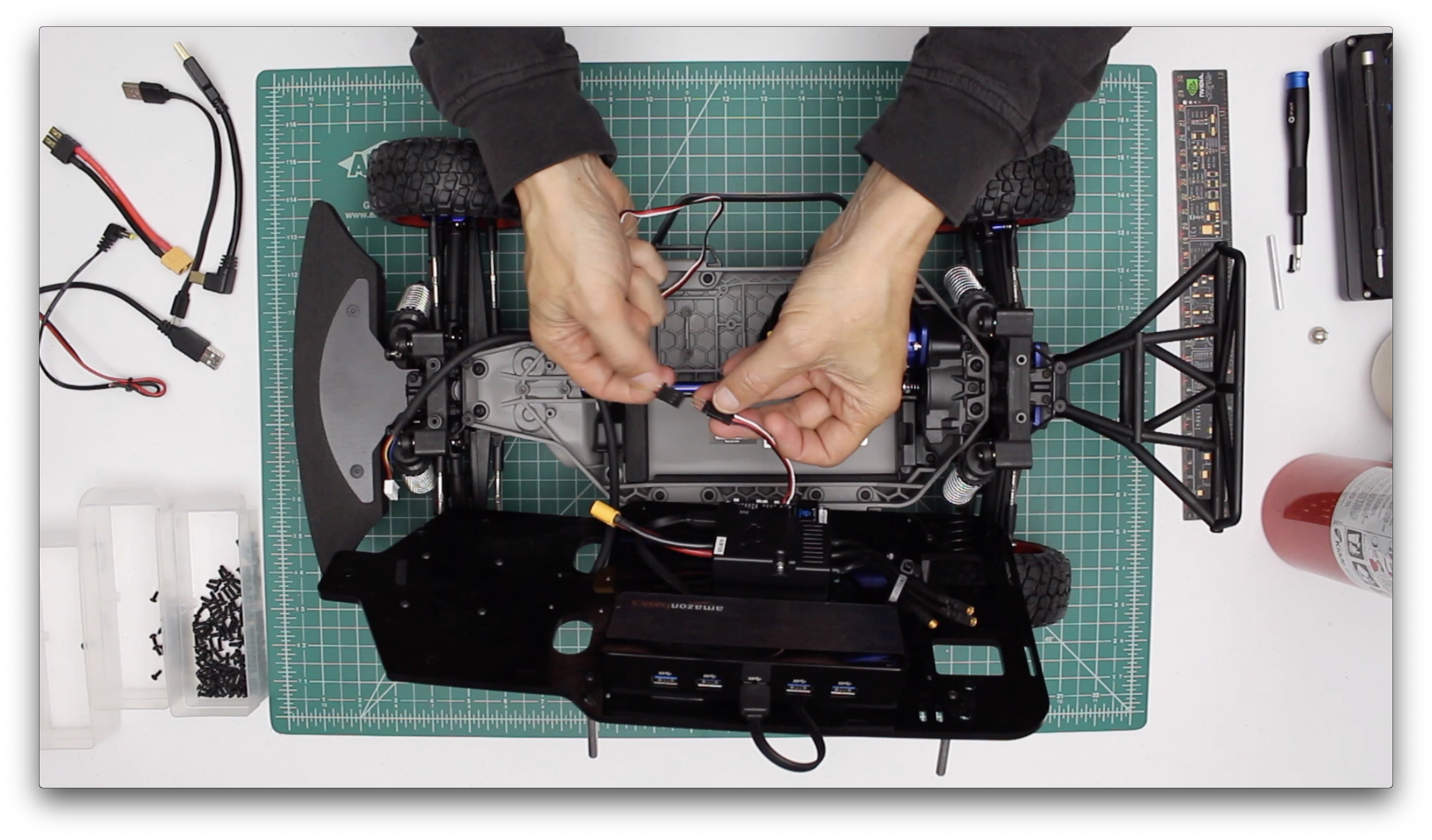 Attach Steering Servo to ESC