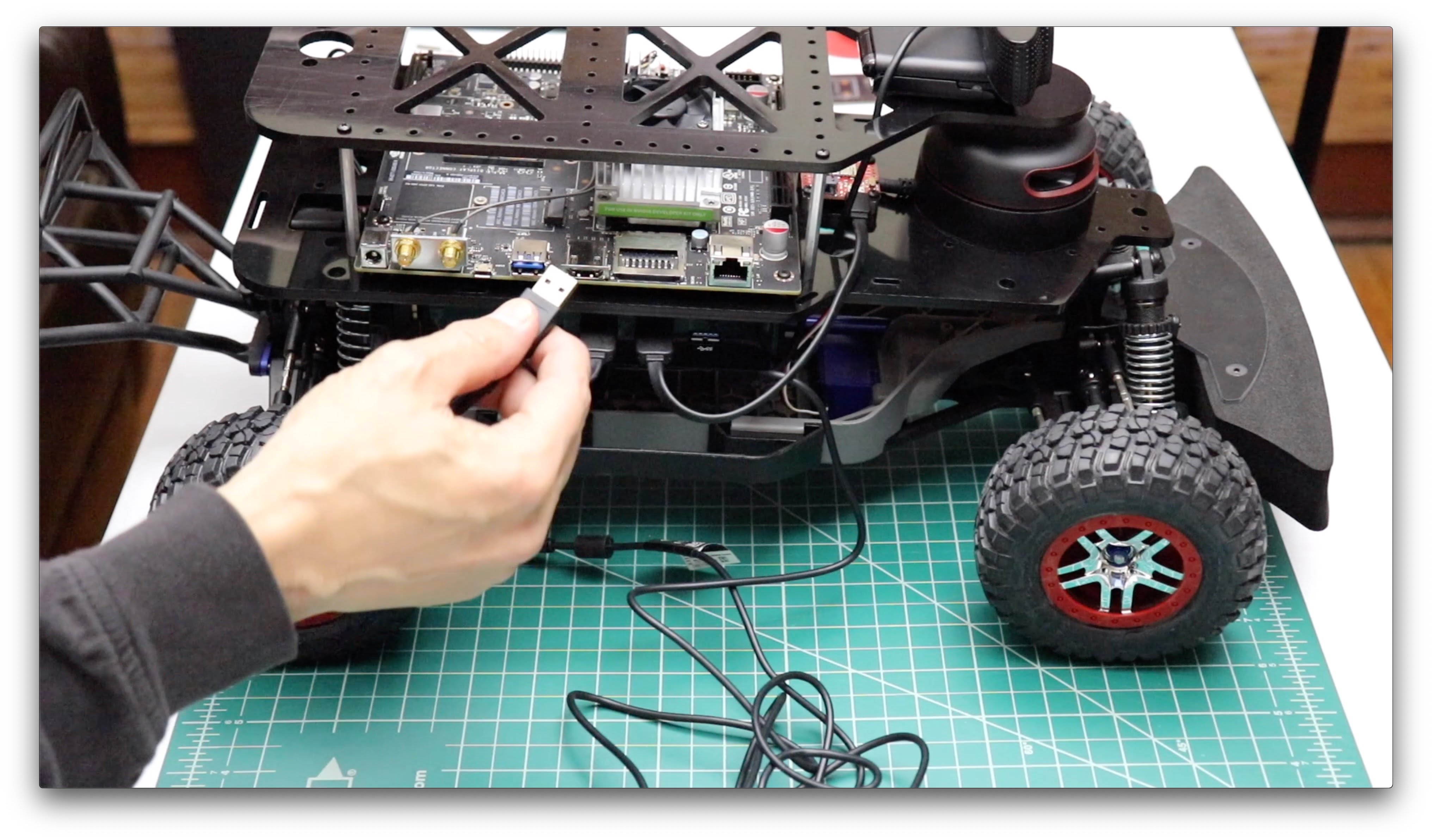 Connect USB Hub To Jetson